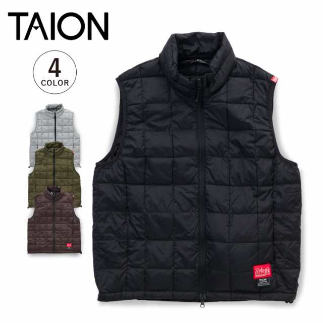 TAION Manhattan Portage タイオン マンハッタンポーテージ インナーダウン ベスト ソフトシェル メンズ レディース 24FW-MP-TAION06