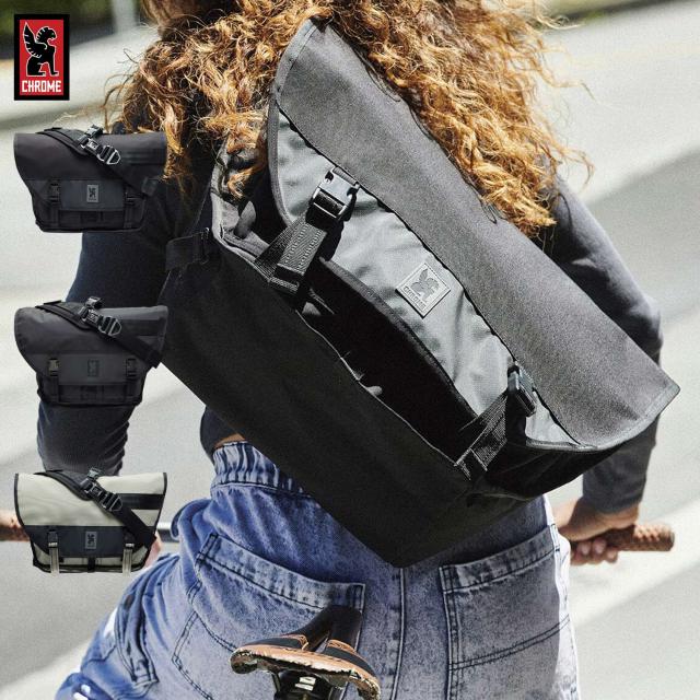 クローム CHROME メッセンジャーバッグ ショルダーバッグ シーティーゼット メンズ レディース 15L 防水 斜めがけ ブラック 黒 BG381