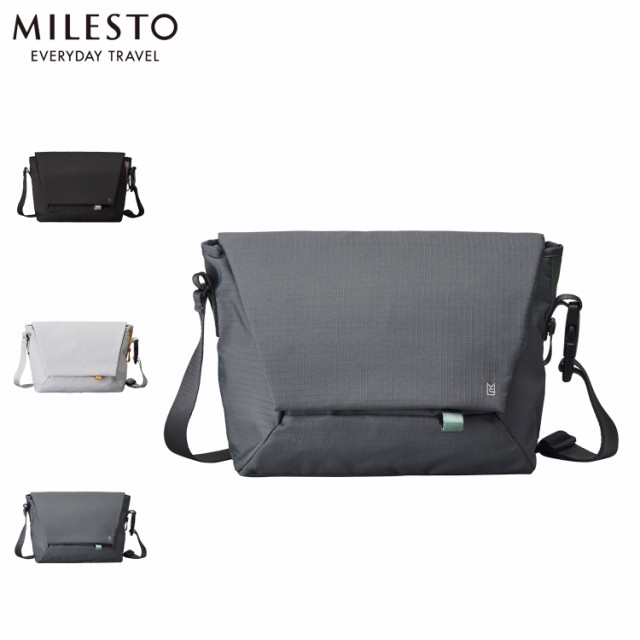 ミレスト MILESTO メッセンジャーバッグ ショルダーバッグ フュッテ メンズ レディース Lサイズ 10L 斜めがけ ポーチ付き 撥水 MLS941の通販は
