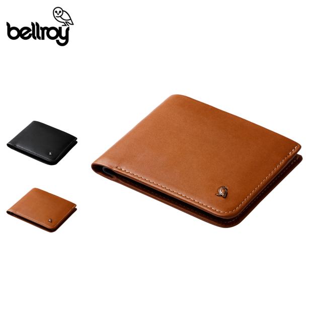 ベルロイ Bellroy 財布 二つ折り メンズ レディース 革 HIDE & SEEK HI ブラック ベージュ 黒