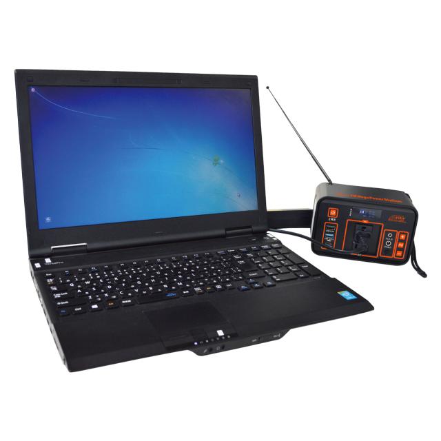 EVERBright エバーブライト ポータブル電源 蓄電池 充電器 充電機 発電機 大容量 24000mAh ソーラーパネル対応 PC 照明 SSBFMPS