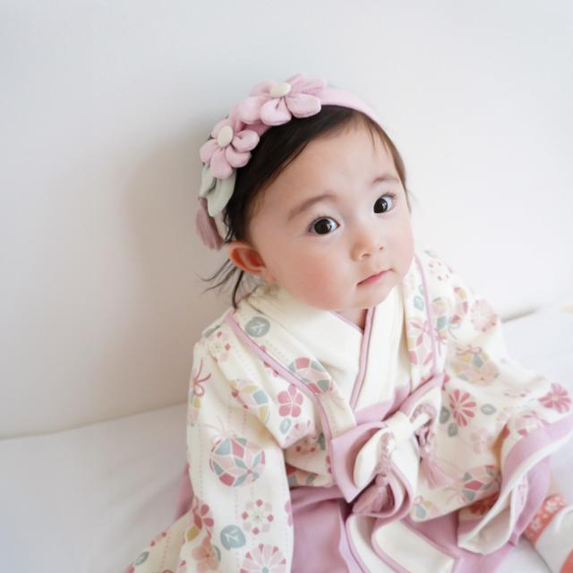 mocmof モクモフ 袴 ロンパース ベビー服 子供服 和服 ベビー キッズ 