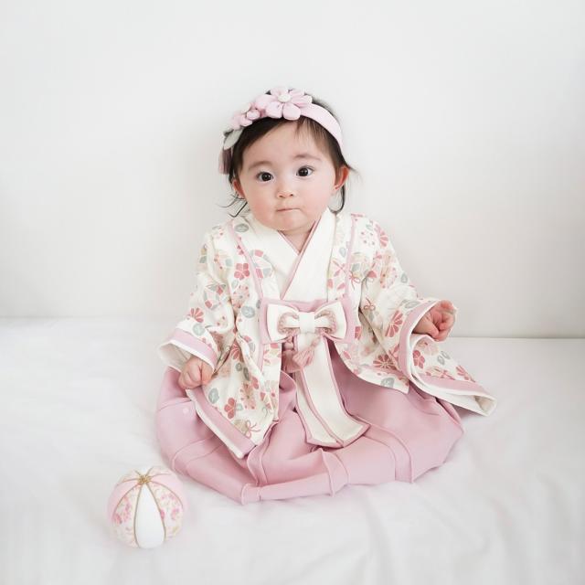 mocmof モクモフ 袴 ロンパース ベビー服 子供服 和服 ベビー