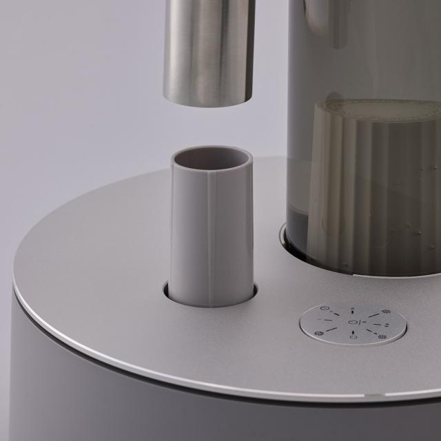 cado カドー 加湿器 加湿機 2.3L 超音波式 大容量 静音 アロマ対応 除菌 抗菌 コンパクト スマートフォン連携 タイマー ホワイト グレー 白 HM-C700i