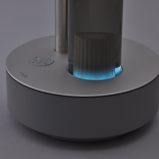 cado カドー 加湿器 加湿機 2.3L 超音波式 大容量 静音 アロマ対応 除菌 抗菌 コンパクト スマートフォン連携 タイマー ホワイト グレー 白 HM-C700i