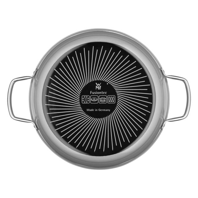 WMF ヴェーエムエフ 鍋 両手鍋 フュージョンテック ミネラル ロースター 28cm IH対応 ホーロー LOW CASSEROLE グレー ワインレッド_6