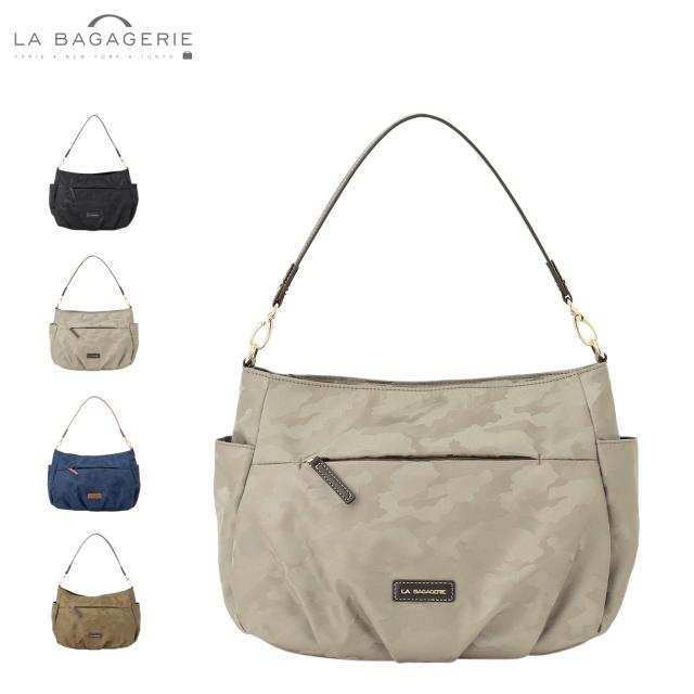ラ バガジェリー LA BAGAGERIE バッグ ショルダーバッグ レディース B5 撥水 軽量 斜めがけ ファスナー付き B0064-02