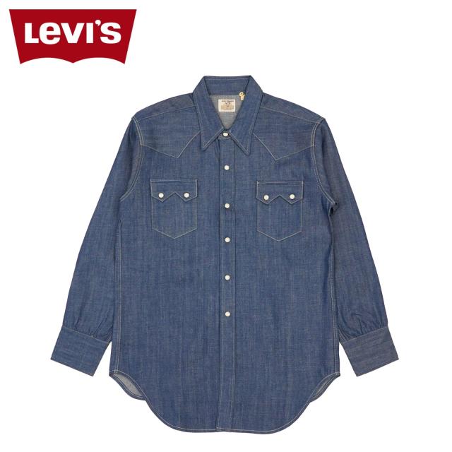 リーバイス LEVI'S シャツ デニムシャツ デニムジャケット ジージャン メンズ レギュラーフィット ダーク インディゴ 001L7-0002