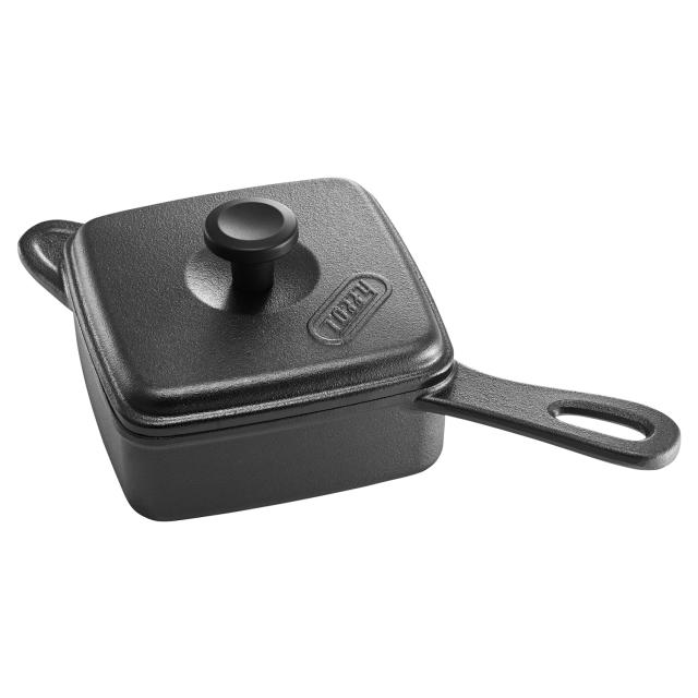 特典付き Toffy トフィー ホットスキレット 電気スキレット 1.2L 電動 フタ付き 角型 深型 直火対応 ブラック 黒 K-SK1