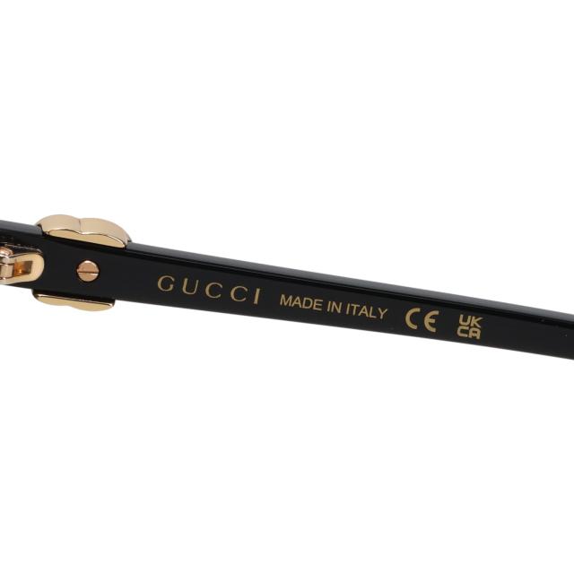 グッチ GUCCI サングラス メンズ レディース アジアンフィット UVカット 紫外線対策 ブラック 黒 GG1181SK_2