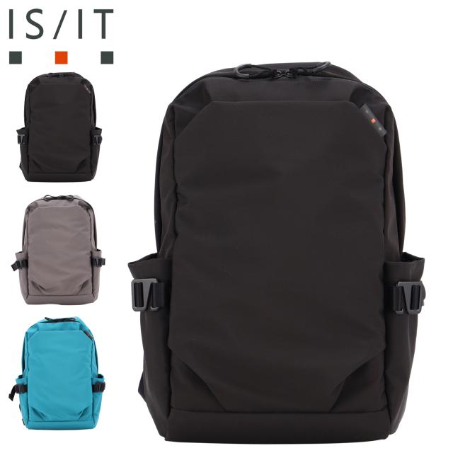 IS/IT イズイット リュック バッグ バッグパック ループ メンズ レディース A4 大容量 撥水 軽量 ブラック グレー ブルー 黒 966701