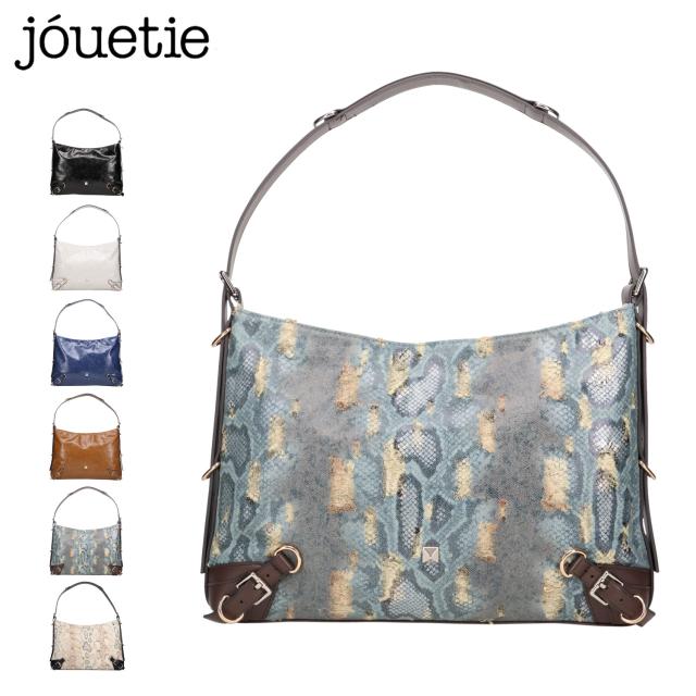 ジュエティ jouetie バッグ ショルダーバッグ ベルテッド レディース A4 大容量 斜めがけ 軽量 蛇柄 JUT-82050B