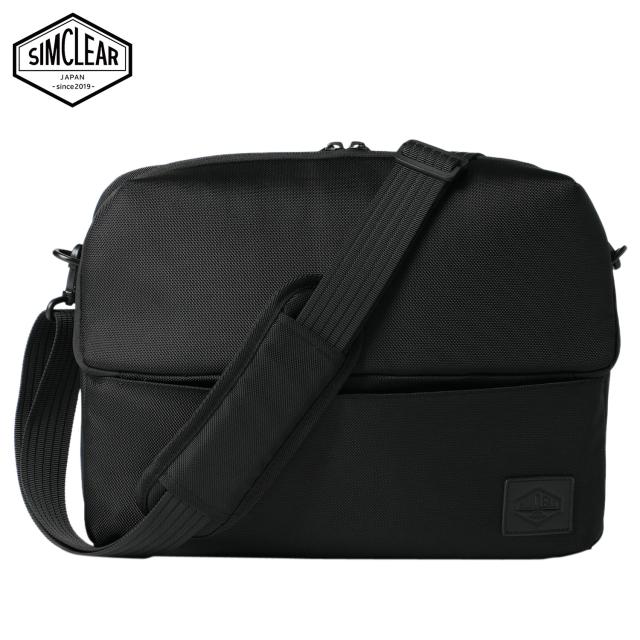 シムクリア SIMCLEAR ツナグバッグ スイフト ショルダーバッグ ビジネスバッグ クラッチ メンズ A4サイズ対応 撥水 ブラック 黒 TSB16