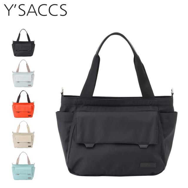 イザック Y’SACCS バッグ トートバッグ ショルダーバッグ ダブルタブ レディース A4 撥水 大容量 軽量 斜めがけ 20-041-03