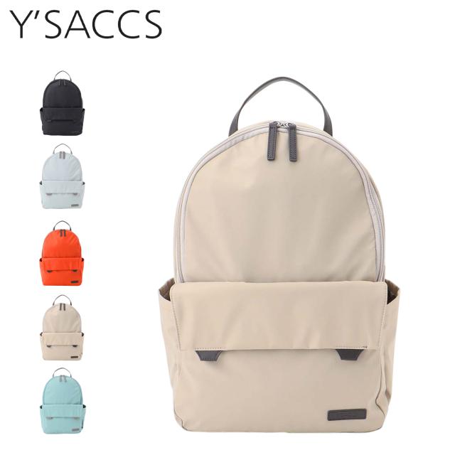 イザック Y’SACCS リュック バッグ バッグパック ダブルタブ レディース A4 撥水 大容量 軽量 20-041-04