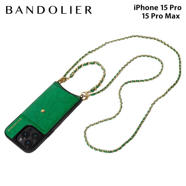 BANDOLIER バンドリヤー スマホショルダー スマホケース iphone15pro 15proMax アイフォン バンドレット メンズ レディース 14LIL