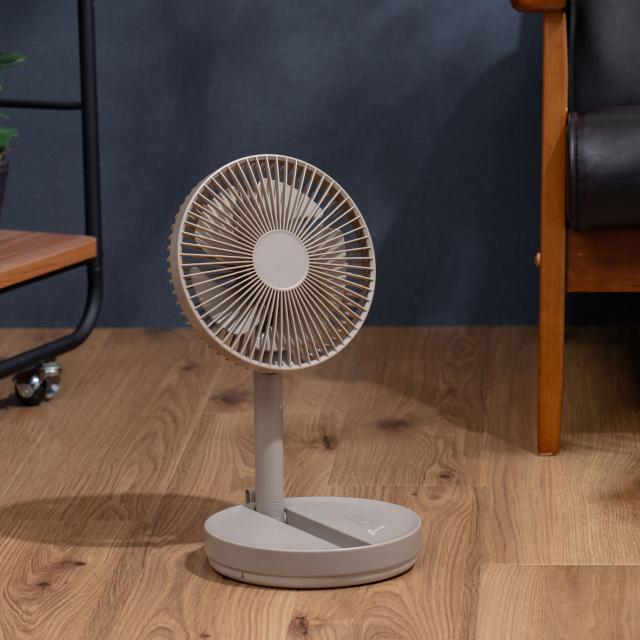 ライフオンプロダクツ Life on Products 扇風機 DCモーター 左右首振り 風量3段階 熱中症対策 折りたたみ 高さ調節可能 LCAF031_6