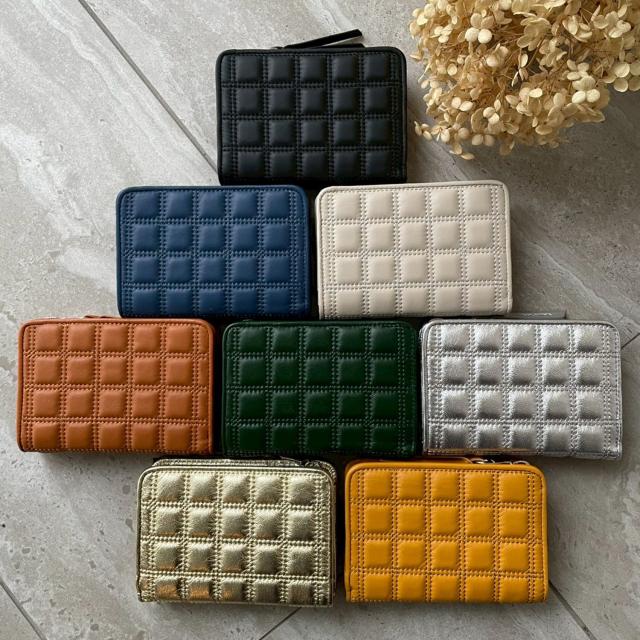 ソラチナ SOLATINA 財布 二つ折り メンズ レディース L字ファスナー 本革 Rubik's series SW-39116_9
