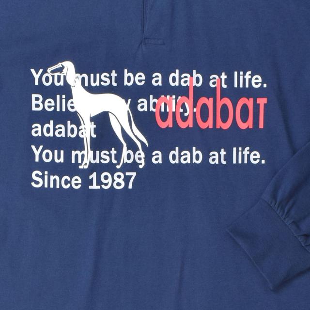 アダバット adabat ルームウェア 部屋着 パジャマ 上下 セットアップ ナイトウェア 長袖ヘンリーネック メンズ 0249-95_6