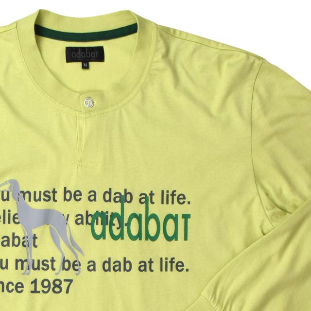 アダバット adabat ルームウェア 部屋着 パジャマ 上下 セットアップ ナイトウェア 長袖ヘンリーネック メンズ 0249-95_7
