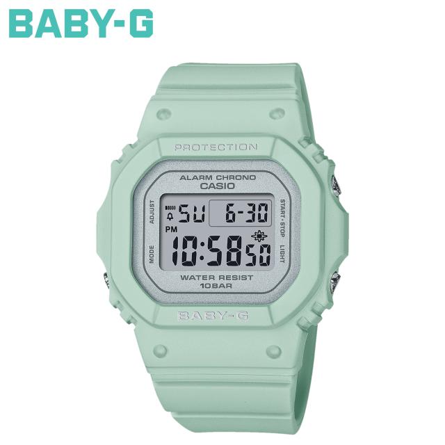 カシオ CASIO BABY-G 腕時計 BGD-565SC-3JF BGD-565 SERIES 防水 ベビーG ベイビーG レディース グリーン
