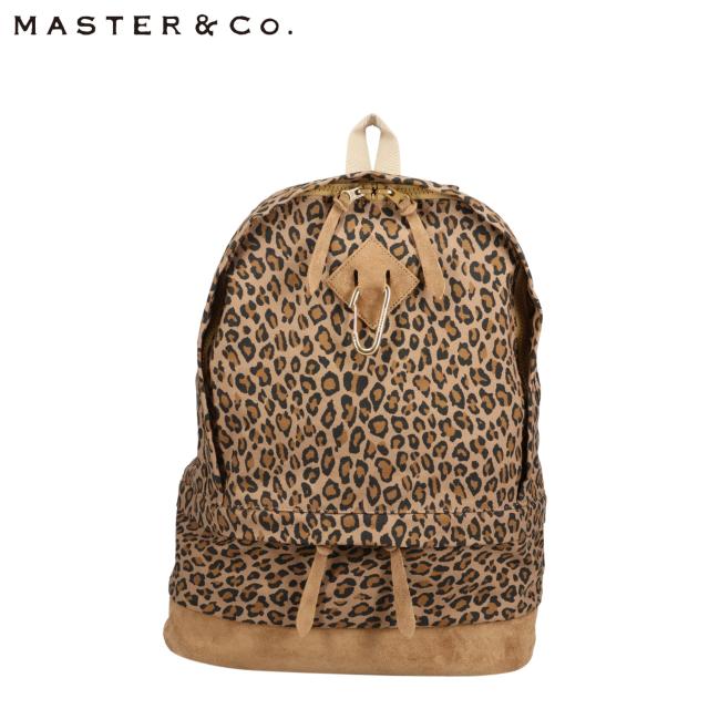 MASTER&amp;Co. マスターアンドコー リュック バッグ バックパック メンズ レディース LEOPARD DAY PACK レオパード MC676