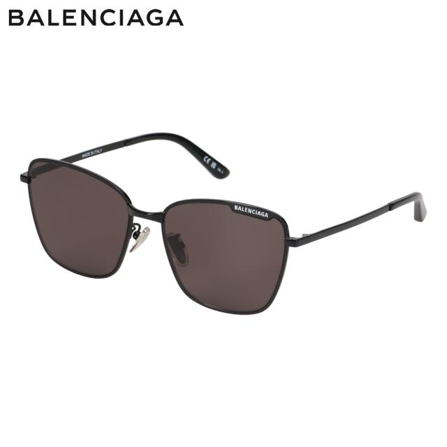 バレンシアガ BALENCIAGA サングラス メンズ レディース UVカット アジアンフィット ブラック 黒 BB0279SA-001