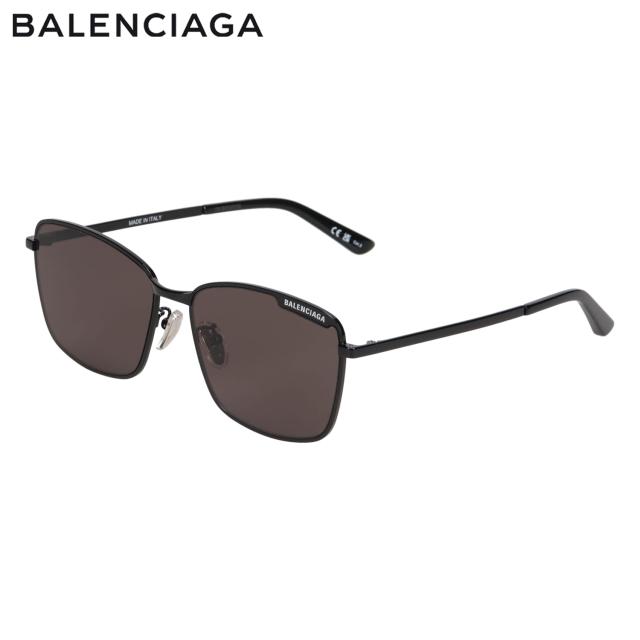 バレンシアガ BALENCIAGA サングラス メンズ レディース UVカット アジアンフィット ブラック 黒 BB0280SA-001