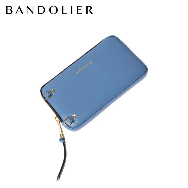 BANDOLIER バンドリヤー ポーチ 小物入れ スマホ スマートフォン 小さめ 財布 代わり メンズ レディース ブルー 21GRA