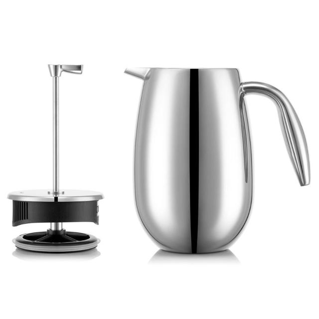 ボダム boduｍ コーヒーメーカー フレンチプレス 350ml ステンレス 3カップ用 食洗機対応 ダブルウォール COLUMBIA シルバー 1303-16_3