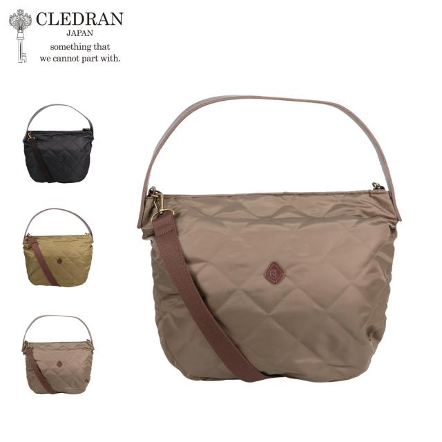 CLEDRAN クレドラン バッグ ショルダーバッグ メンズ レディース 斜めがけ 大人 軽量 ブラック オリーブ ライト ブラウン 黒
