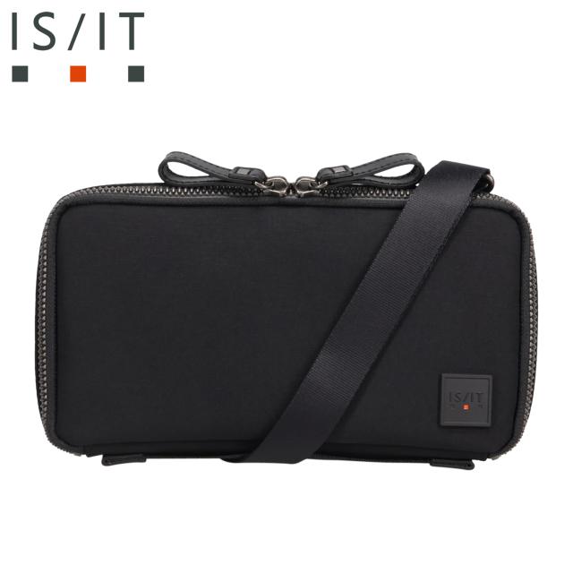 IS/IT イズイット バッグ ショルダーバッグ トリクル メンズ レディース 斜めがけ 本革 撥水 軽量 963211