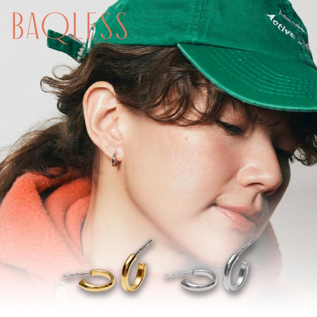 Baqless うしろ側受け答え ピアス レディース 金属元素アレルギー反応相応う つけっぱなし かぎ分けるなし HP-SG