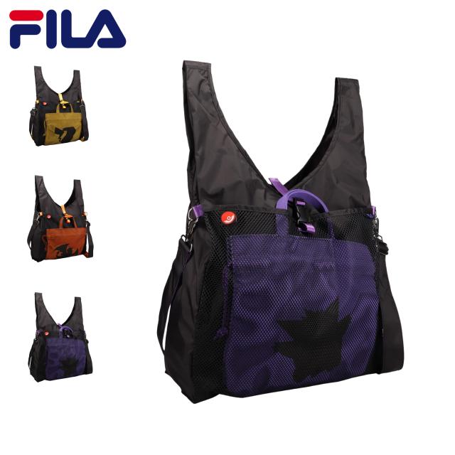 FILA フィラ バッグ トートバッグ ポケモンシリーズ メンズ レディース 15L 大容量 撥水 軽量 FPK001