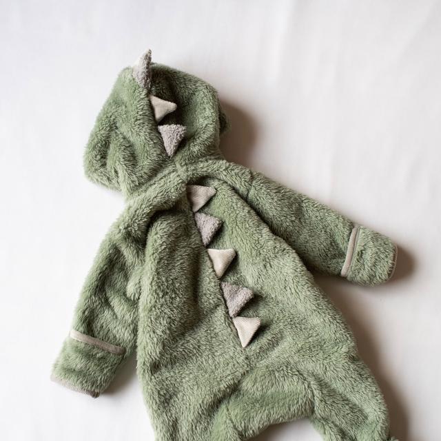 mocmof モクモフ スーツ ブーティー ポシェット ミトン 4点セット ベビー服 子供服 室内靴 ポーチ 小物入れ 手袋 ベビー キッズ_4