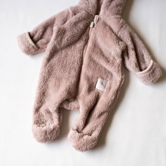 mocmof モクモフ スーツ ブーティー ポシェット ミトン 4点セット ベビー服 子供服 室内靴 ポーチ 小物入れ 手袋 ベビー キッズ_5