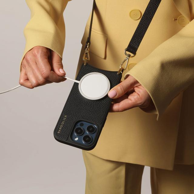 BANDOLIER バンドリヤー スマホショルダー iphone15 スマホケース アイフォン レミ マグネット ゴールド メンズ レディース 12REM_10