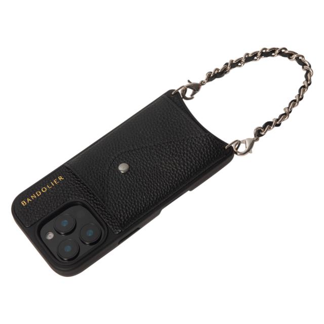 BANDOLIER バンドリヤー スマホショルダー iphone15 pro スマホケース アイフォン リリー セット シルバー メンズ レディース 14LIL_2