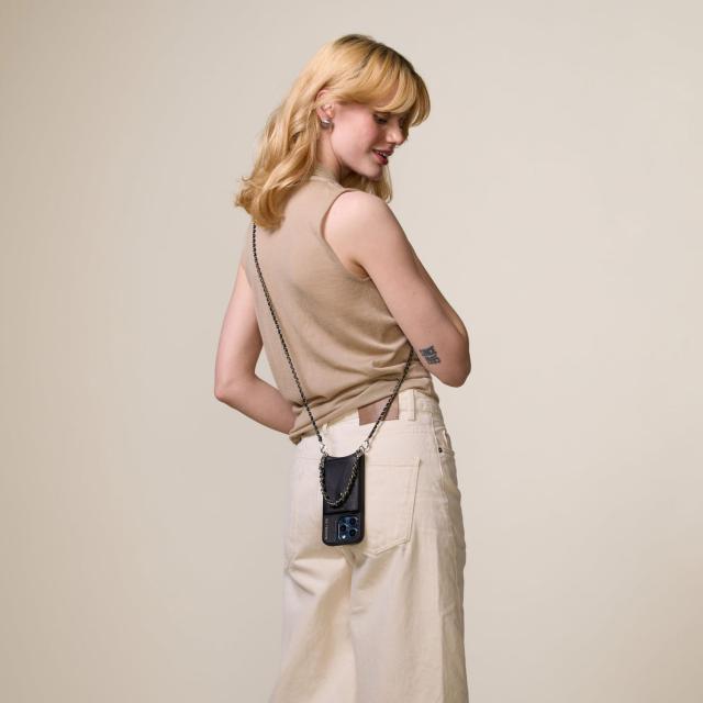 BANDOLIER バンドリヤー スマホショルダー iphone15 pro スマホケース アイフォン リリー セット シルバー メンズ レディース 14LIL_7