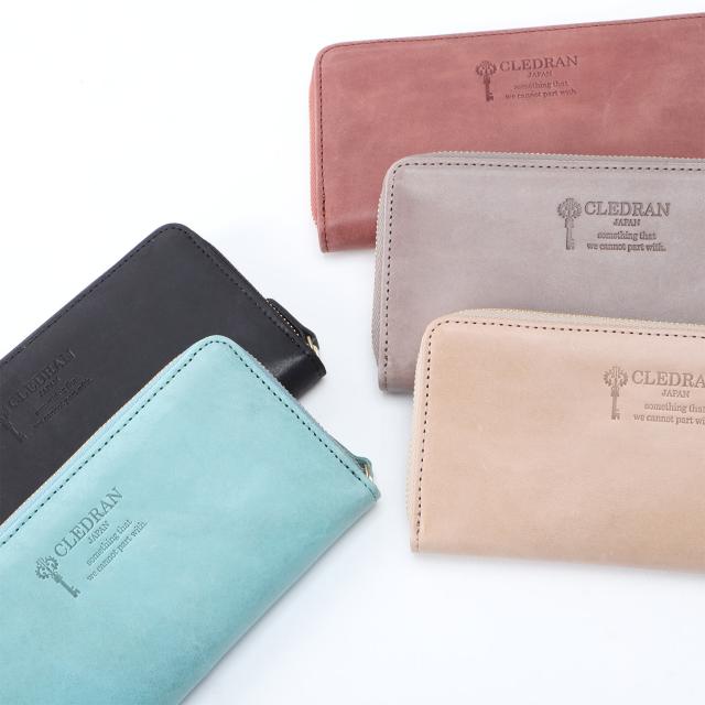 CLEDRAN クレドラン 財布 長財布 メンズ レディース ラウンドファスナー 本革 EPON ROUND ZIP WALLET CL3922_3