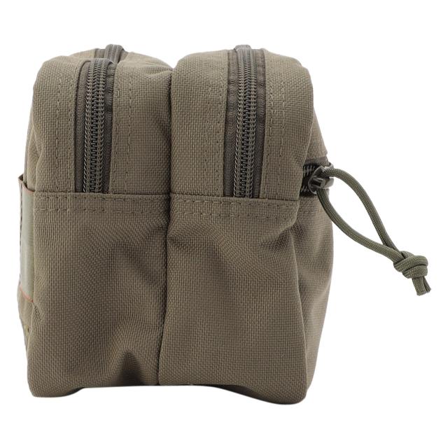ブリーフィング ゴルフ BRIEFING GOLF ポーチ 小物入れ メンズ レディース 撥水 耐久 耐摩耗 軽量 2層 DOUBLE ZIP POUCH STD BRG253G24_2