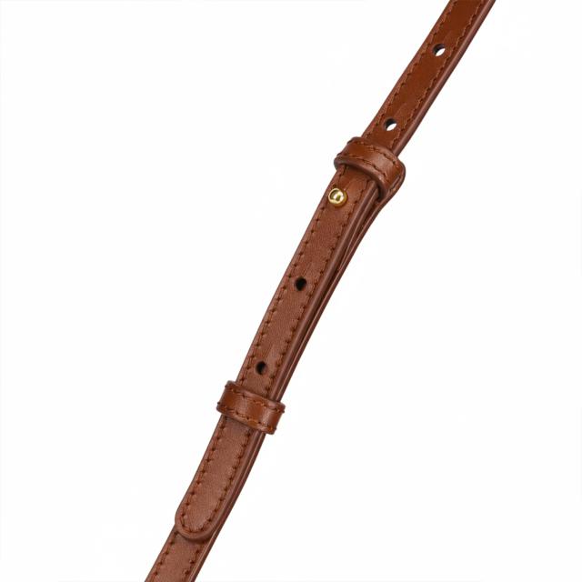 A.P.C. アーペーセー ショルダーバッグ デミルーン レディース 斜めがけ 軽量 DEMI-LUNE LEATHER CLUTCH ブラック ブラウン PXAWV F61596_9