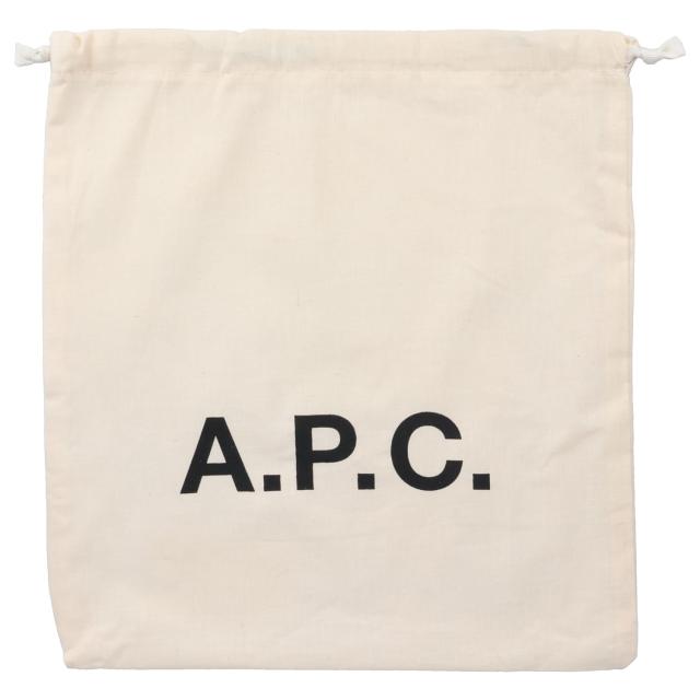 A.P.C. アーペーセー ショルダーバッグ デミルーン レディース 斜めがけ 軽量 DEMI-LUNE LEATHER CLUTCH ブラック ブラウン PXAWV F61596_10