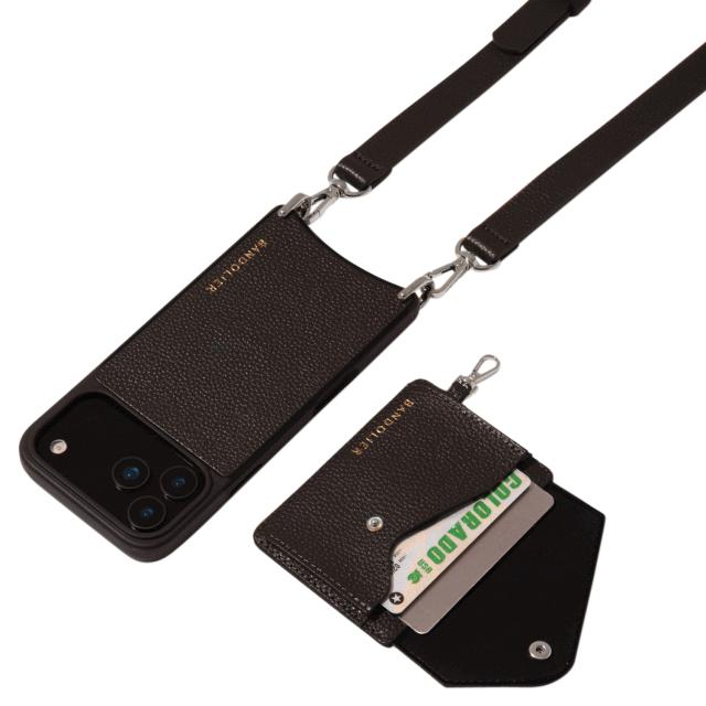 BANDOLIER バンドリヤー スマホショルダー iPhone17 17Pro 17Pro Max iPhone Air スマホケース メンズ レディース ブラック 12REM_2