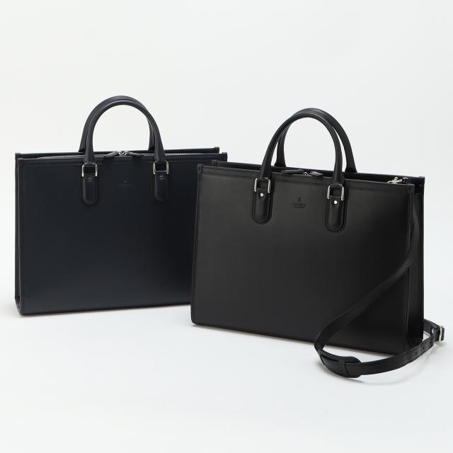 ランバン コレクション LANVIN COLLECTION バッグ ビジネスバッグ ブリーフケース ニューフロー メンズ A4 B4 本革 斜めがけ 282562_2