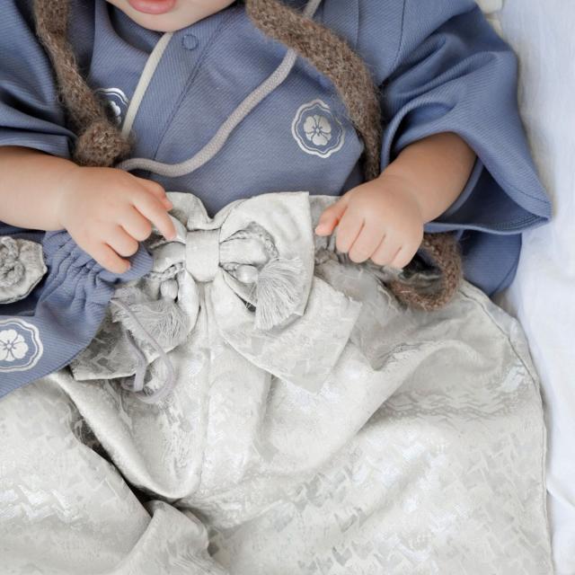 mocmof モクモフ ベビー服 和服 袴 ポシェット 3点セット 子供服 セパレート 巾着バッグ ポーチ ベビー キッズ 622-651065 622-651066_4