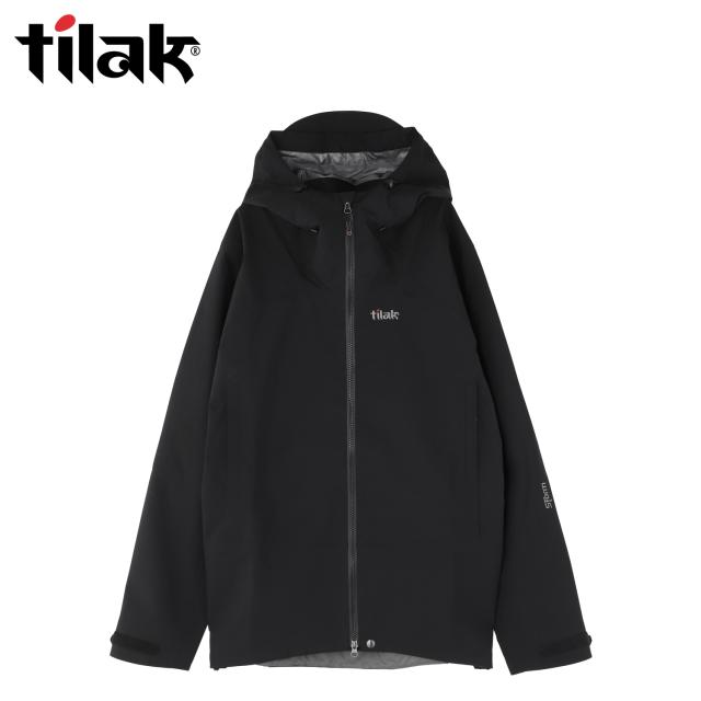 TILAK ティラック ジャケット マウンテンパーカー アウター ストーム メンズ ゴアテックス 防水 透湿 防風 STORM JACKET ブラック 10133