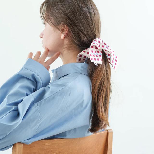 ITSUKI イツキ ナイトキャップ ヘアバンド 2WAY ロングヘア シルク コットン ヘアケア ナイトケア 低刺激 ダーク レッド グリーン_6