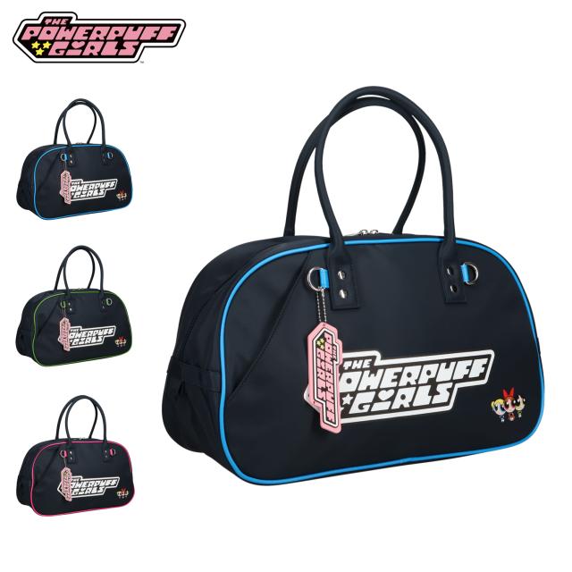 パワーパフ ガールズ THE POWERPUFF GIRLS スクールバッグ ボストンバッグ マディソンバッグ スクバ レディース 刺繍 チャーム TPGSR-02