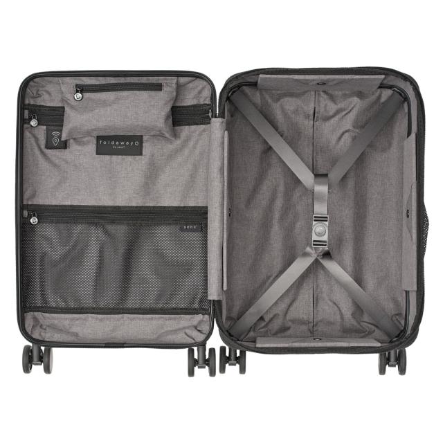 senz センズ スーツケース キャリーケース メンズ レディース 38L 軽量 拡張 Sサイズ SZ-8801-0100_6